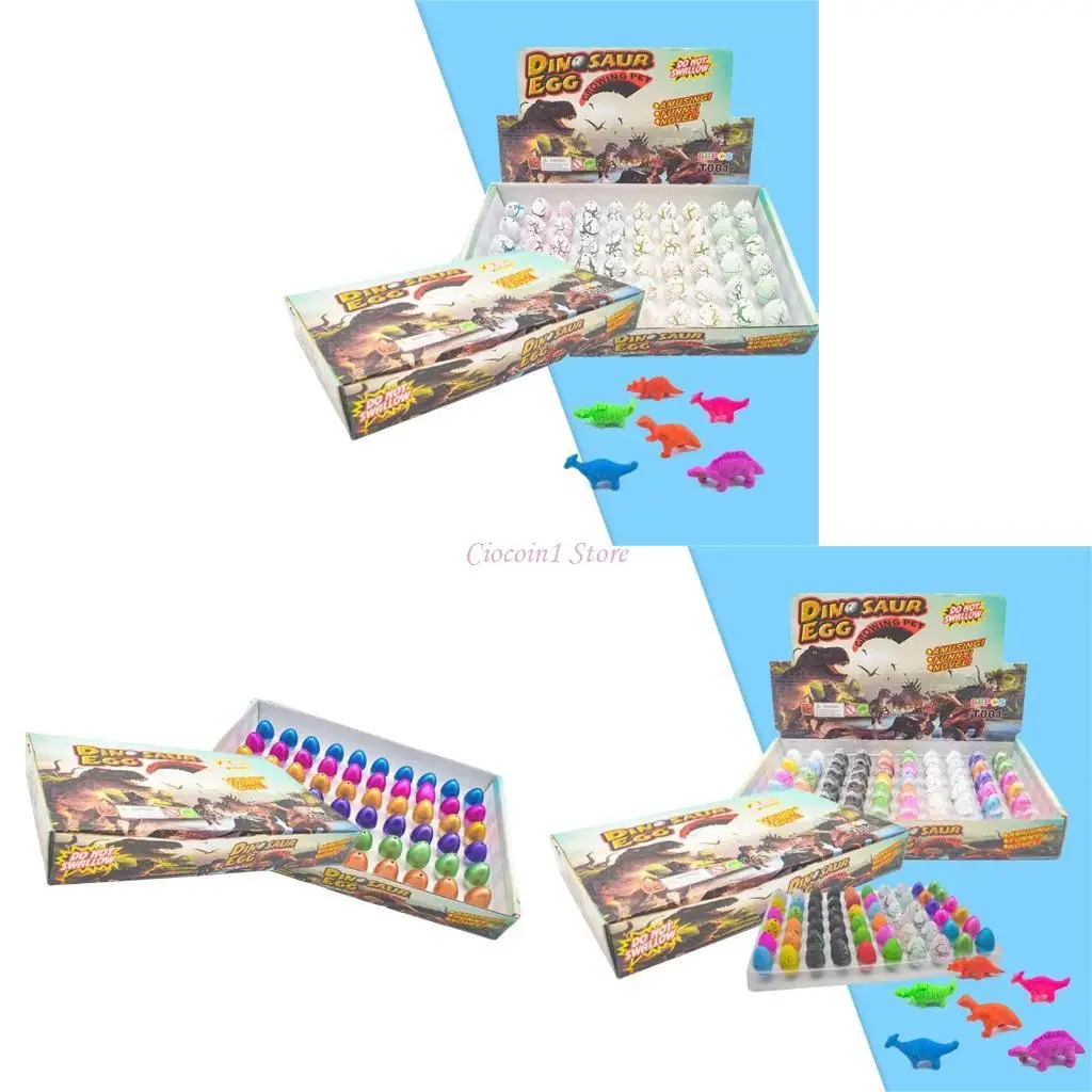 

Y1UB Dinosaur Eggs Dino Eggs Toy Hatching Eggs Crack Science Kits Novelty Children Toy