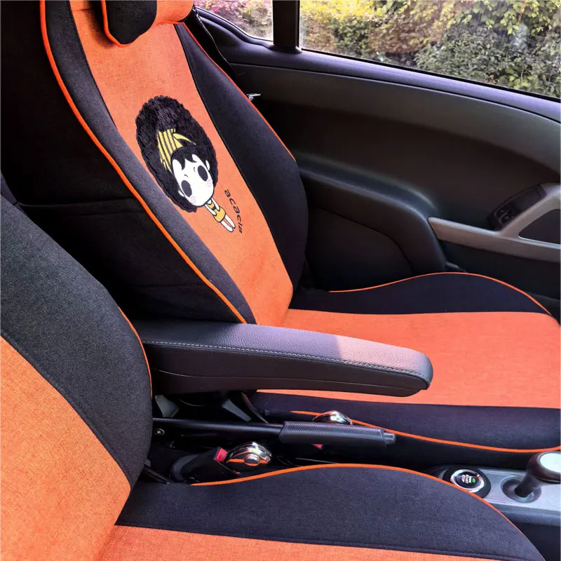 Car Seat Armrest Panel Elbow Rest Decoration For Smart 451 Fortwo Car Accessories Interior Styling Modification