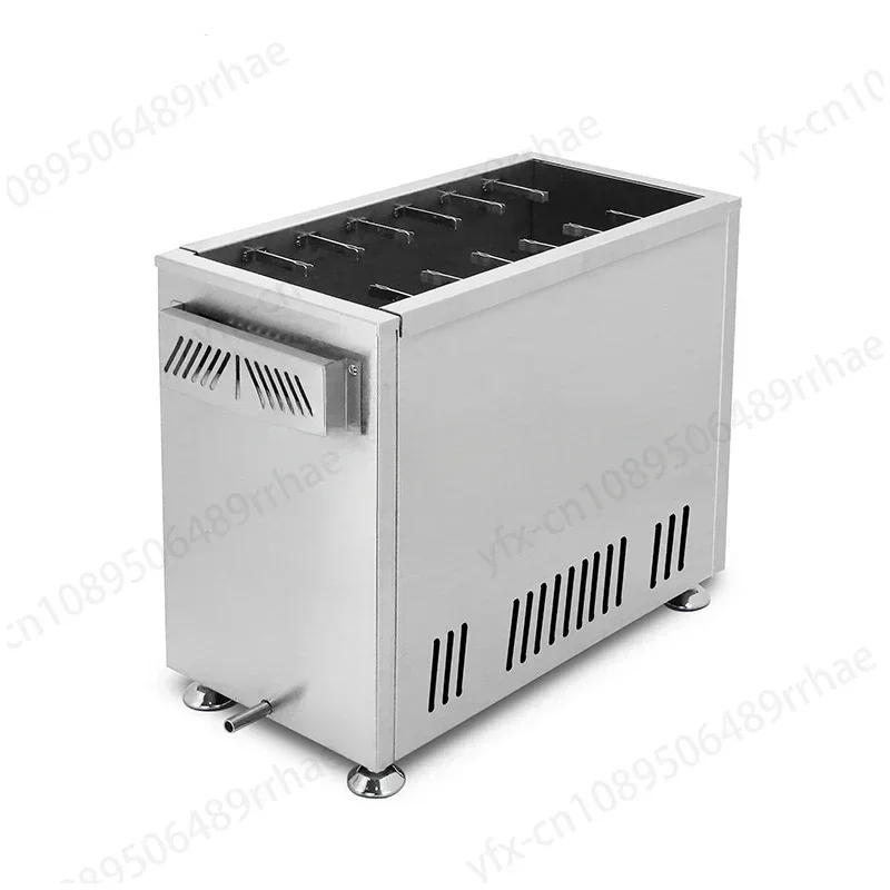 LPG Gas Commercial Korean Corn Cheese Hot Dog Frying Machine Deep Fryer