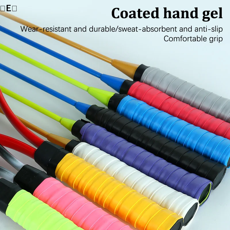 

〔E〕1Pc Dry Tennis Racket Grip Anti-skid Sweat Absorbed Wraps Taps Badminton Grips Racquet Vibration Overgrip Sports Sweatband