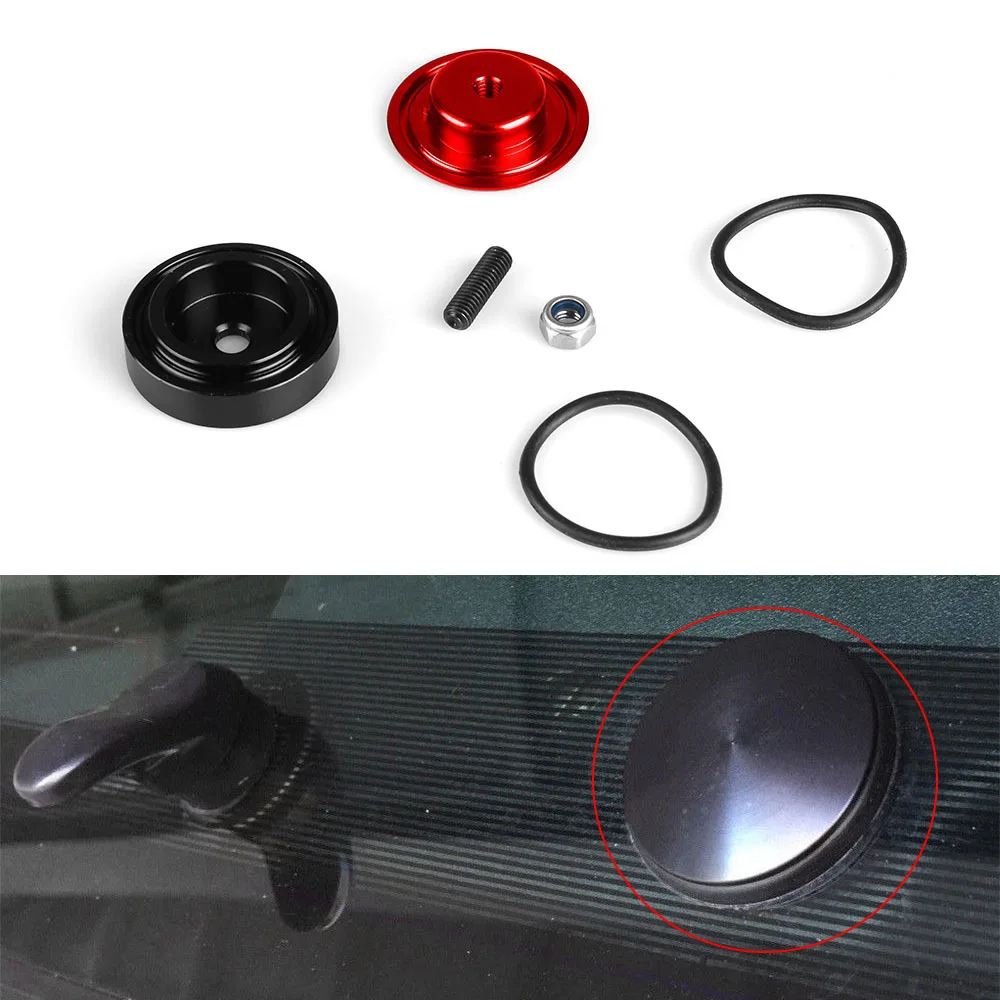 Car Rear Wiper Cap Wiper Blade Arm Block off Delete Plug Grommet Cap Rear Wiper Plug for Honda Civic SiR/Type R EP3  2002-2005