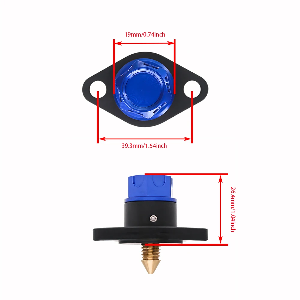 For Honda Click125 Click150 Vario125 Vario150 Beat FI Dio IACV ISC Solenoid Manual Idle Adjuster Throttle Body