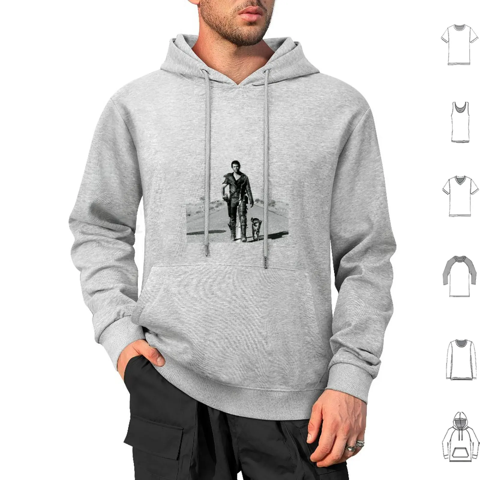 Mad Max Road Hoodies Long Sleeve Dog Mad Max Mad Max 2