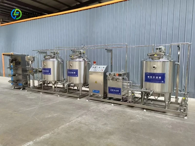 Great Yogurt Production Line FL Customized Complete Equipment for Yogurt Production