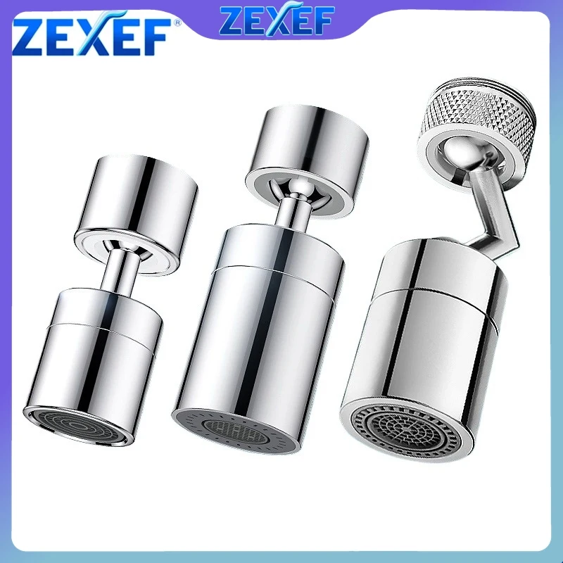 

ZEXEF Kitchen Faucet Spray Head Filter Adjustable 360° Rotary Splashback Tap Nozzle Bubbler Kitchen Sink Faucet Aerator