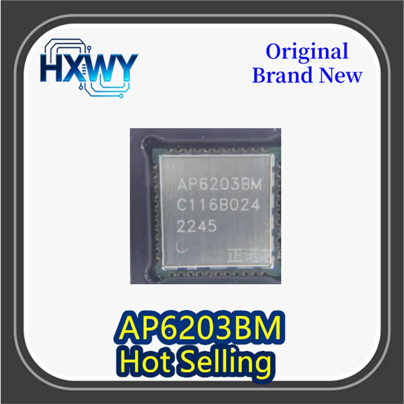 

(1/20 pieces) AP6203BM Wireless RF Module WIFI + Bluetooth Combination Module Brand New Original Fast Shipping After Ordering