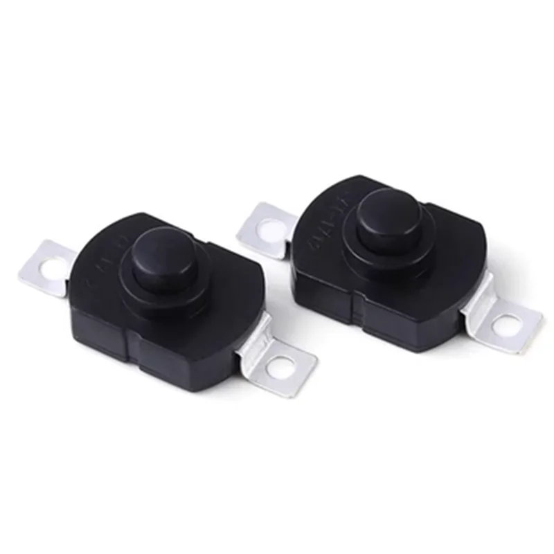 10pcs Push Button Switch 1712KD 30V 1A Flashlight Switch 17x12x9.5mm Table Lamp Switch