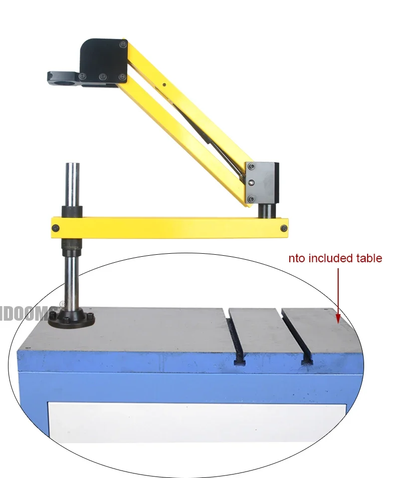 Vertical Pneumatic Tapper Machine, Air Tapping Tools ISO M3-M12 Chucks