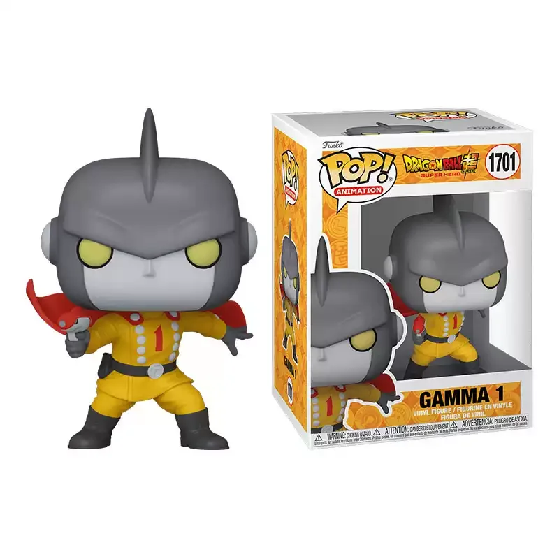 

Dragon Ball Super Funko Pop аниме и манга Gamma 1, периферийные фигурки, игрушки для мальчиков, подарок, коллекционные украшения