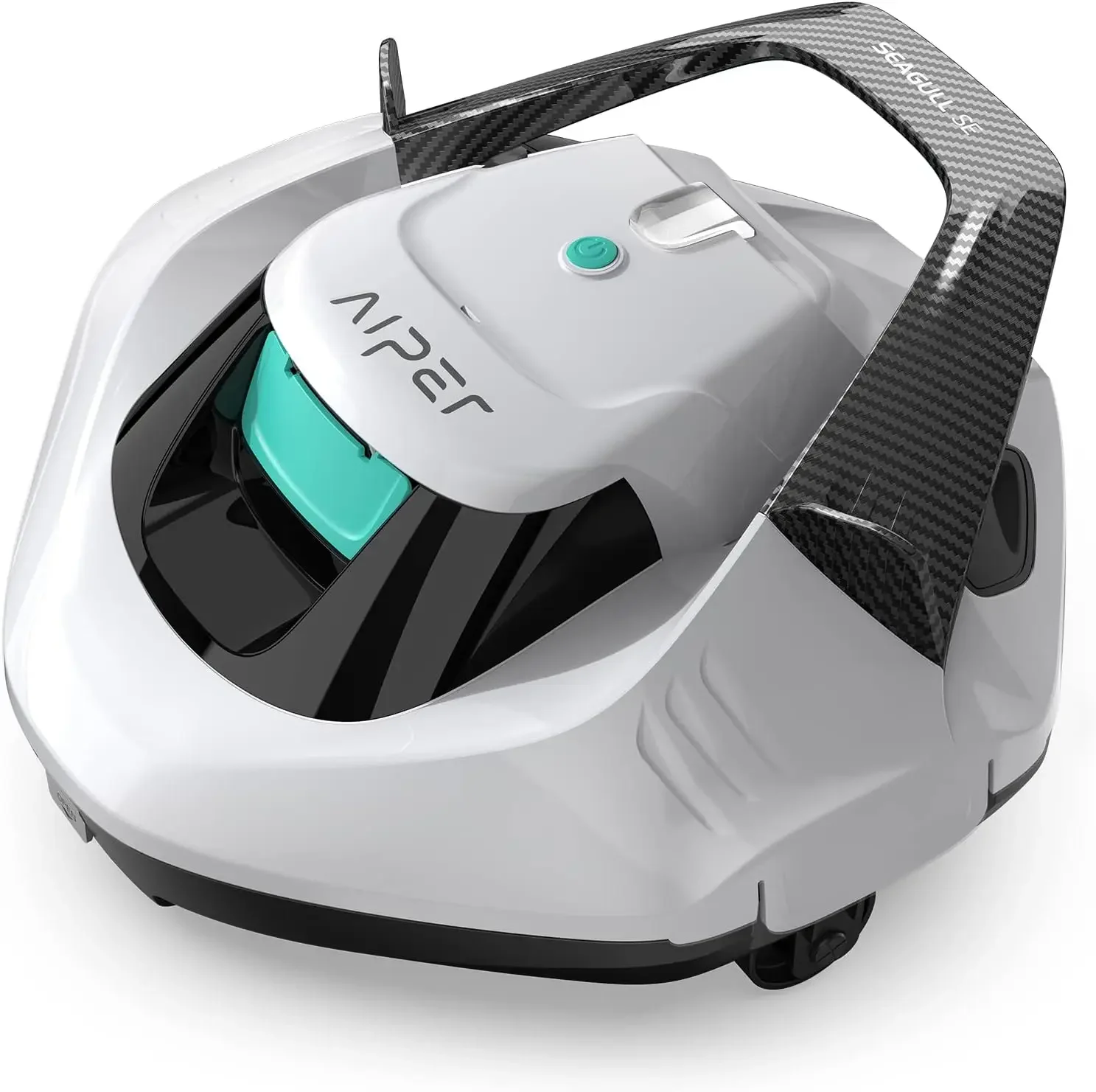 Seagull SE Wireless Robot Pool Cleaner, Pool Vacuum Cleaner Lasts 90 Minutes, LED Display, Self-Parking, Ideal for Abovegr