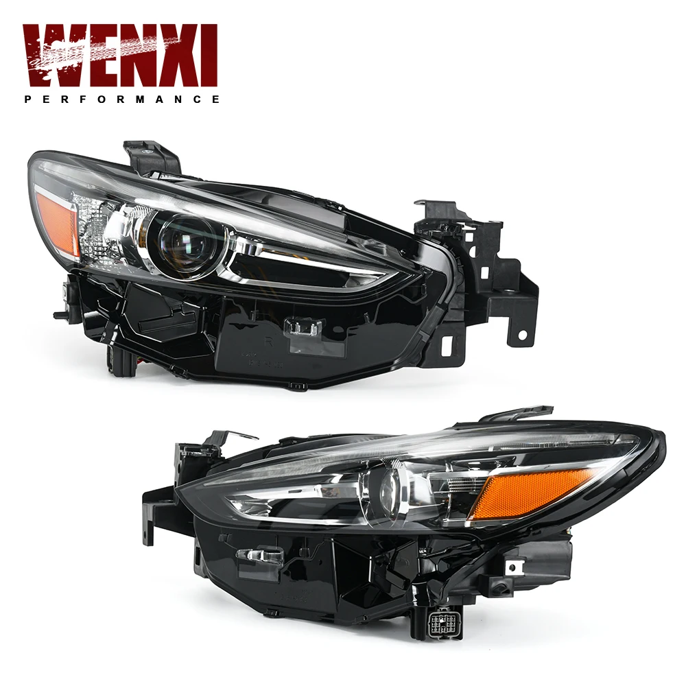 For 2018-2021 Mazda 6 w/o AFS Adaptive LED Projector Headlight Headlamp Driver/Passenger Side