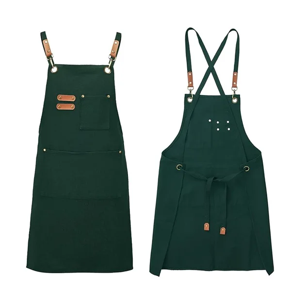 High Quality Custom Logo Leather Welding Bib Plus Size Best Breathable Heat Resistant Gloves for Work Design Leather Apron