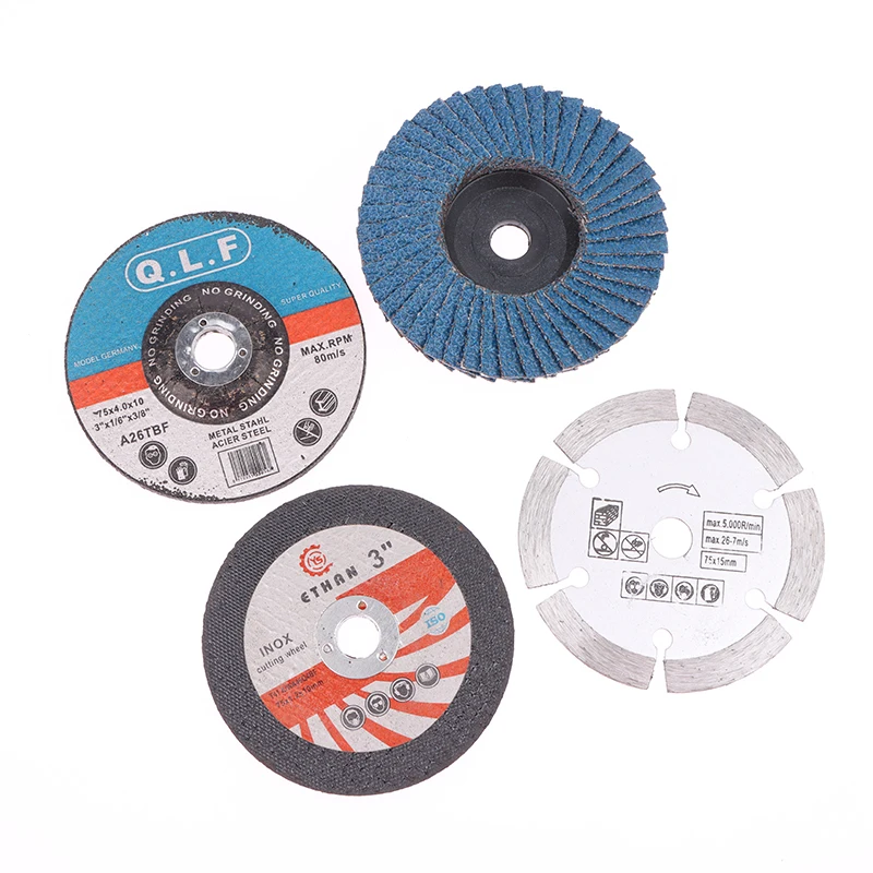 1/5Pcs 75mm Cutting Disc For Angle Grinder Metal Saw Blade Grinding Wheel For Cutting And Polishing Ceramic Tile Stone Tools