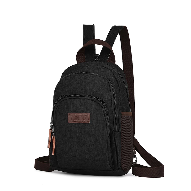 Ladies High Quality Canvas Backpack Large Capacity Casual Backpack Fashion Brand Design Laptop Bag Youth Student Bag