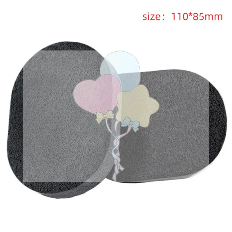 1Pcs Beauty Face Wash Cleaning Cosmetic Puff Soft Natural Black Bamboo Sponge Charcoal Skin Care Tool