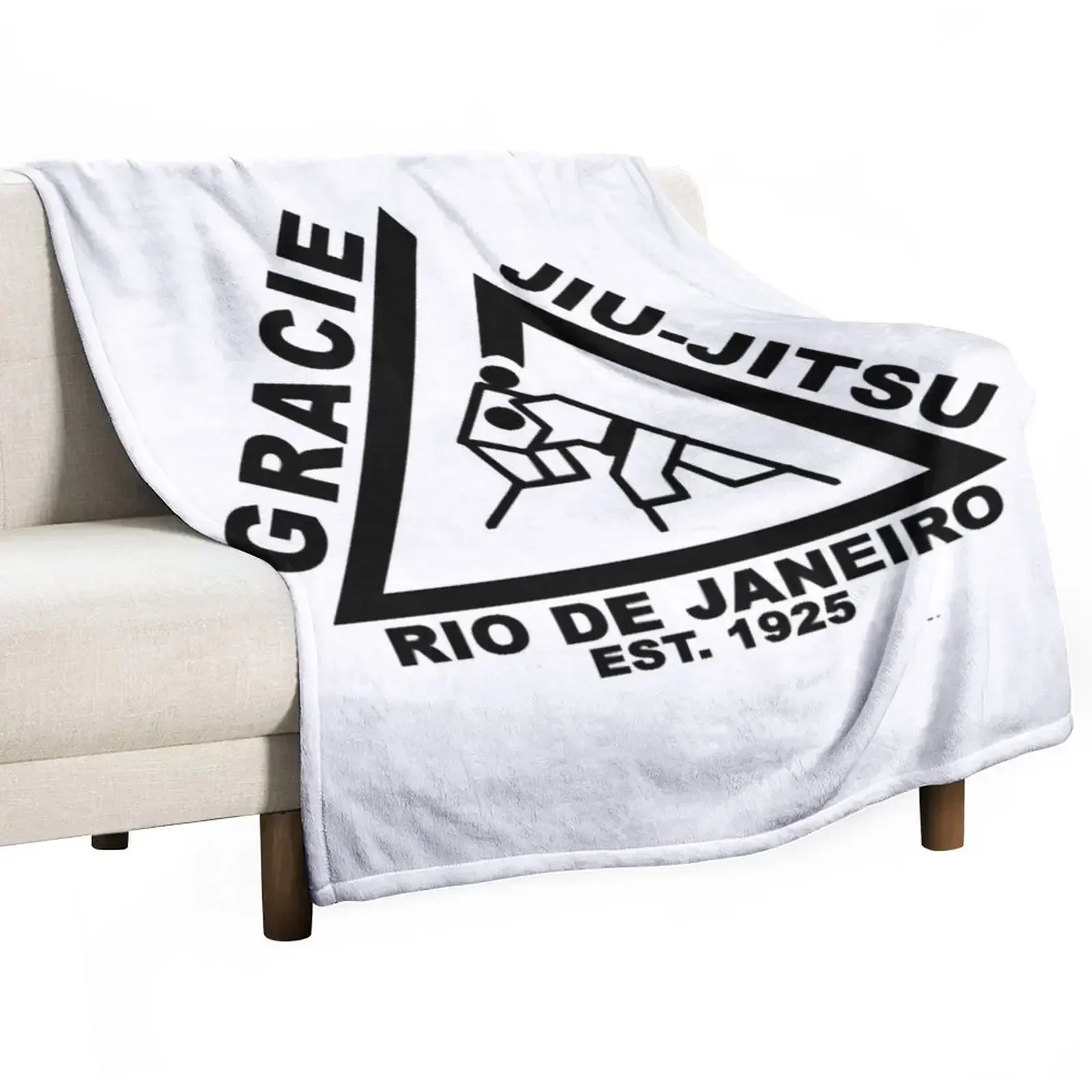 GRACIE JIU JITSU Throw Blanket Sofa Quilt Sleeping Bag Blankets