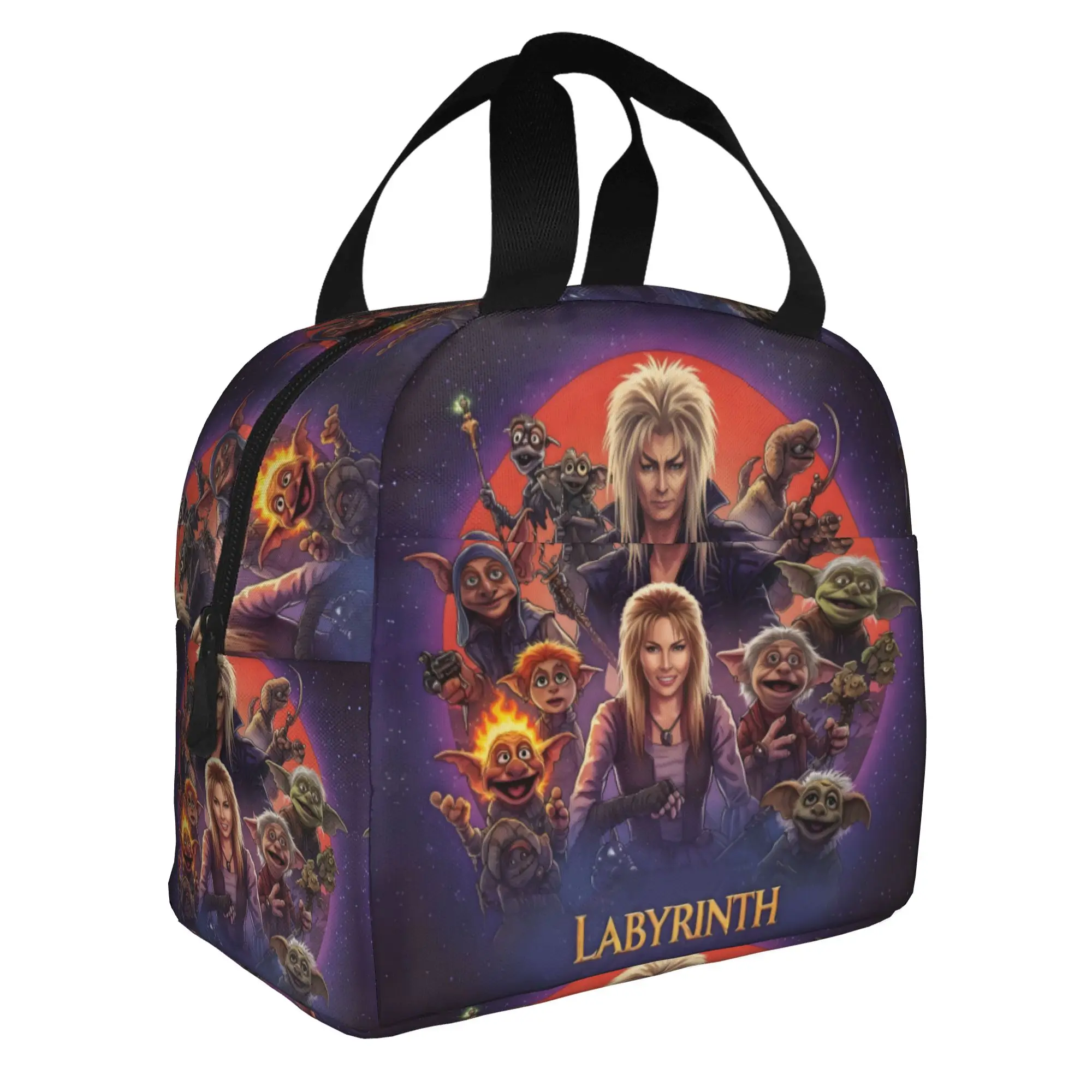 Fantasy Film L-Labyrinths Kawaii Pencil Cases Girls Boys Jareth The Goblin King Movie Pencil Box School Accessories
