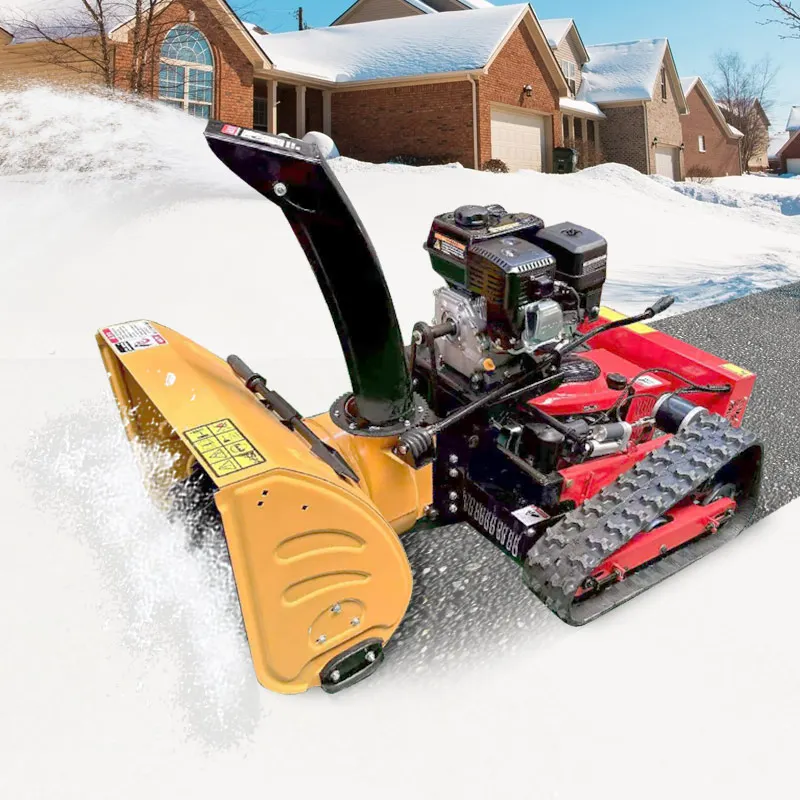 Customizable Robot Snowblower With Self-Propelled Efficient Weeding Remote Control Snow Blower