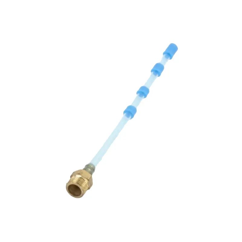 Rotating Hose Nozzle Rotary Cleaning Attachment Flexible Connectivity High-performance Plastic Easy Installation Design