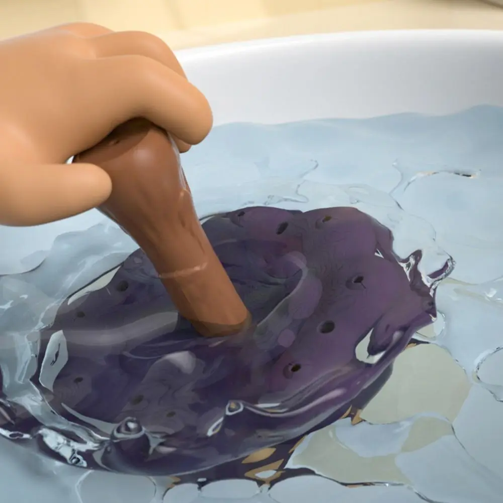 

Decorative Splashing Spray Water Spray Bath Handheld Easy To Fill Water-Sprinkling Mushroom Cute Bathtub Sprayer Boys Girls