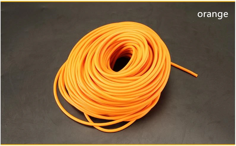 50 Meters 3*6mm Latex Tube Rubber Band for Outdoor Shooting Slingshot Catapult Sling Hunting, Stretch Bandage Pull Elastic Rope