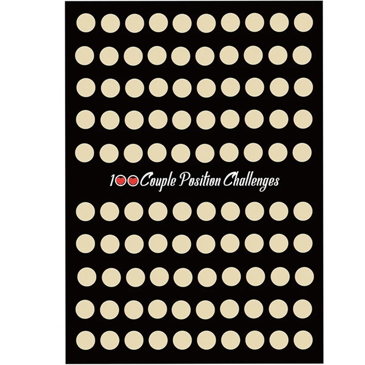 The Love Game Scratch Off Poster Gioco per coppie Regali di San Valentino Poster da parete Regalo per lei e per lei