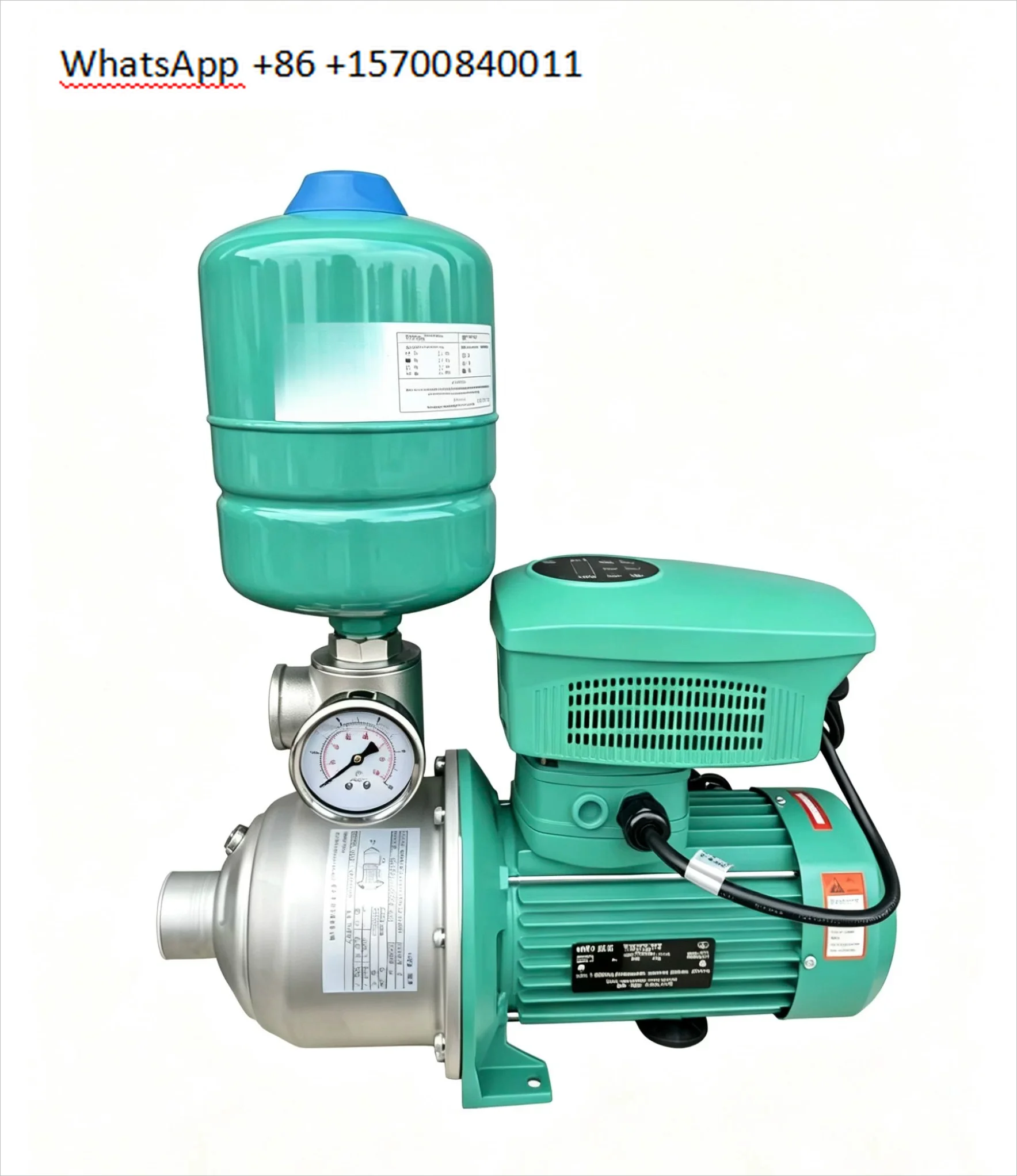 MHI206 water pump frequency conversion self-booster pump villa hotel
