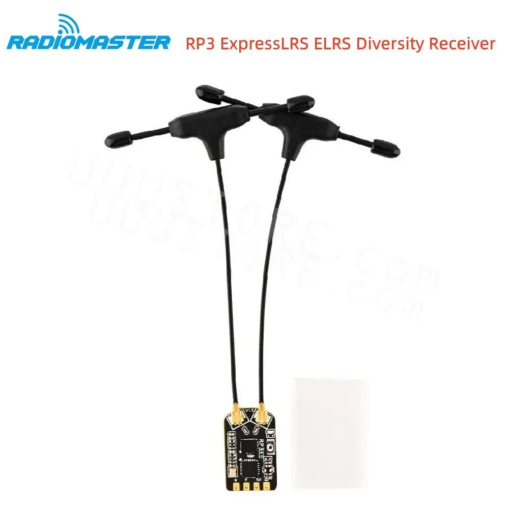 RadioMaster RP3 V3.0 Dual 2.4GHz ExpressLRS ELRS True Diversity Receiver for FPV Freestyle Long Range FPV Drone RC Model