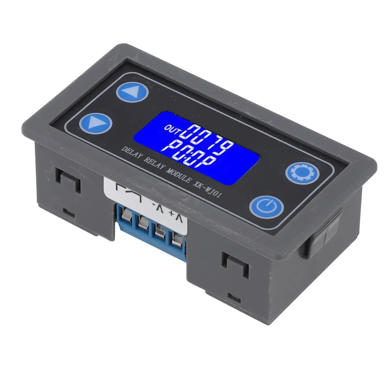 1pcs DC 12V 24V AC 110V-220V Microcomputer Time Controller Programmable Digital Timer Delay Switch Relay Module LCD Timing Relay