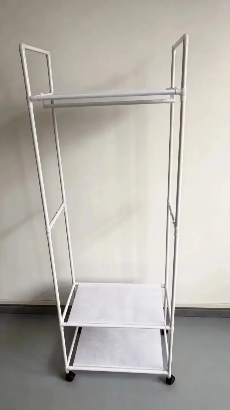 Mehrstöckiger Kleiderständer mit Haken, platzsparender Kleiderorganizer, vielseitiger Kleiderständer für das Wohnzimmer, Kleideraufbewahrung. – Detail 10