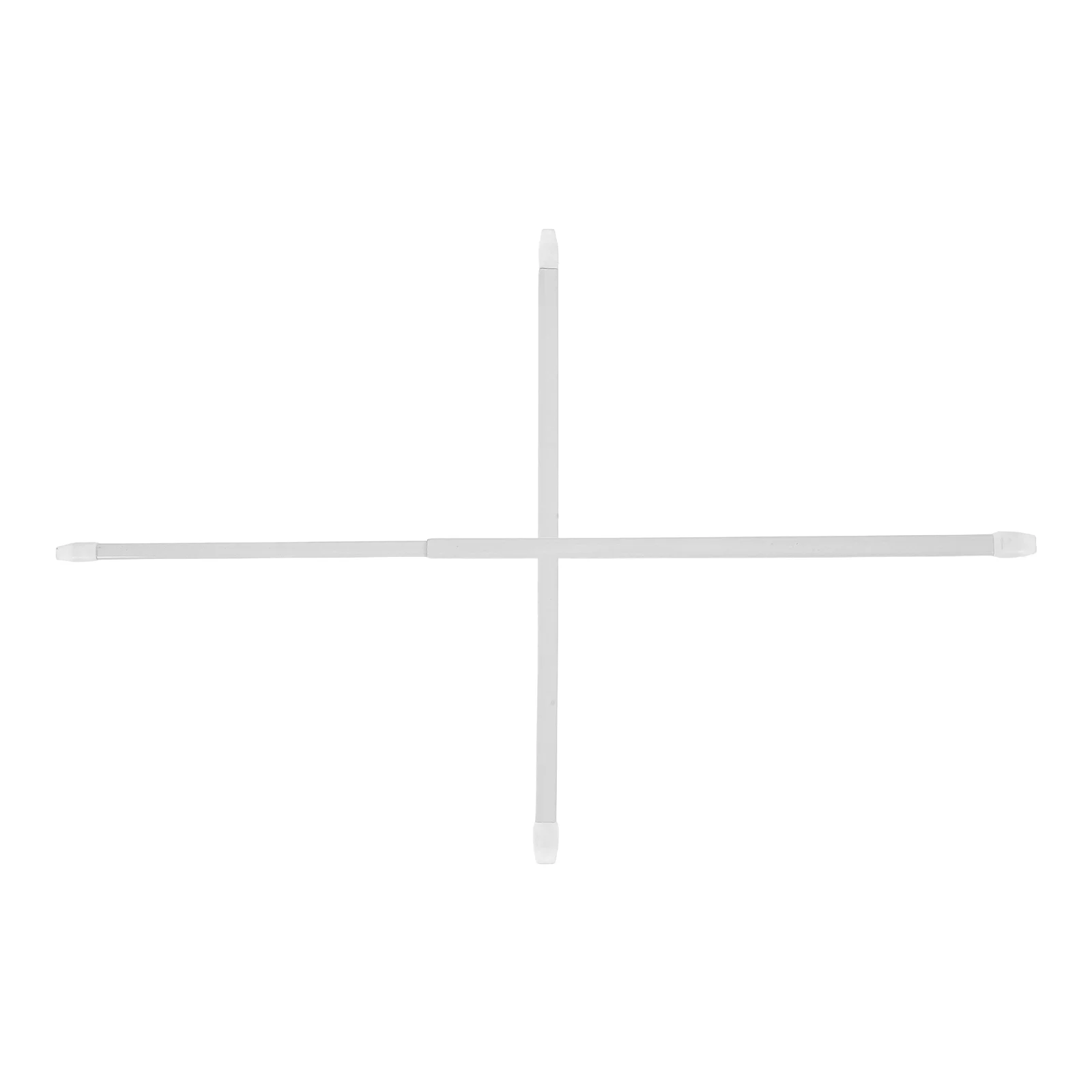 

2pcs Adjustable Curtain Rod 29.6-50Cm Telescopic Shower Rod For Bathroom Bedroom Kitchen No Drill Extendable Window Door