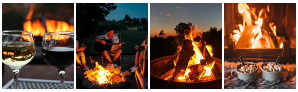 Duraflame Firelogs with fire