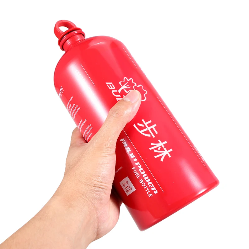 Garrafa de armazenamento de combustível para camping ao ar livre, álcool, gasolina, querosene, pode, garrafa vazia, 500ml, 750ml, 1000ml, 1500ml