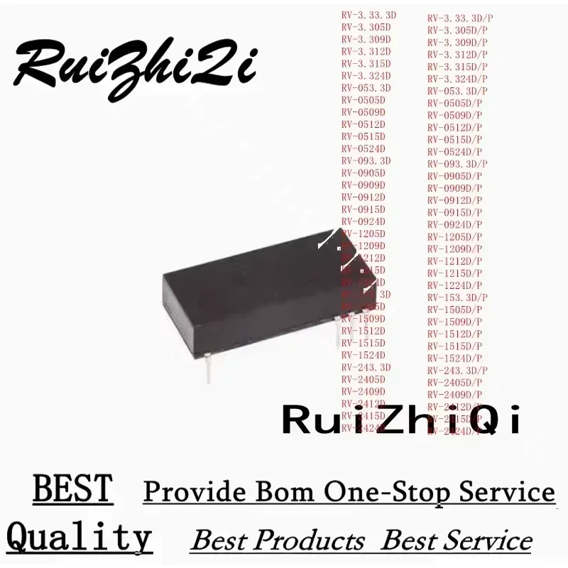 10PCS/LOT RV-153.3D RV-1505D RV-1509D RV-1512D RV-1515D RV-1524D RV-243.3D RV-2405D RV-2409D RV-2412D RV-2415D RV-2424D DC/DC