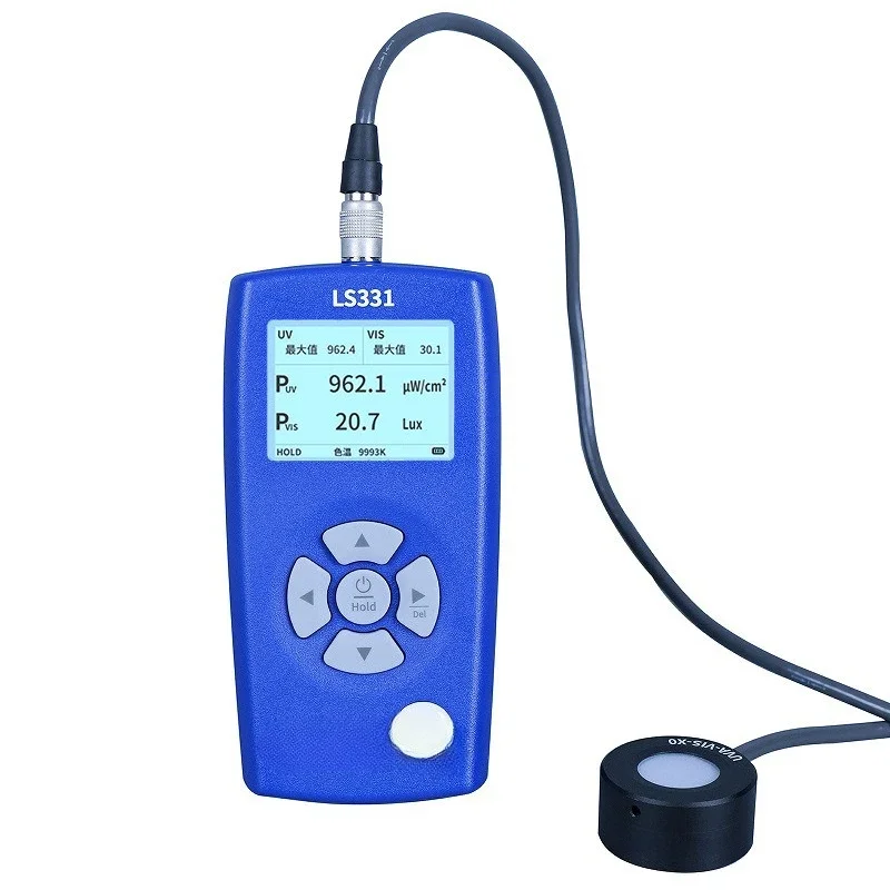 Flaw detection illuminometer LS331 black and white light flaw detection lamp radiometer dual channel ultraviolet photometer