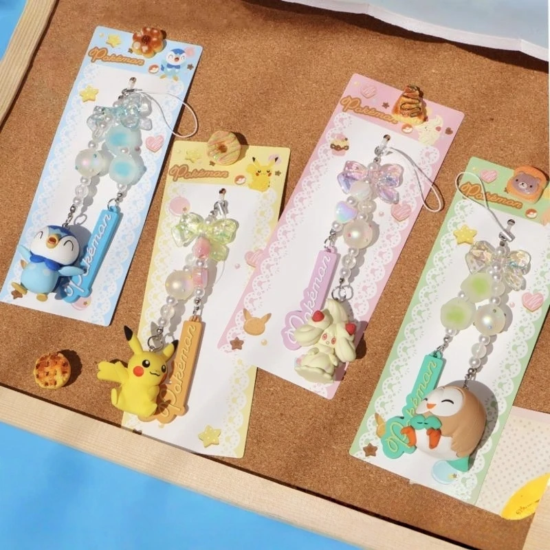 pokemon-modelo-chaveiro-pikachu-figura-piplup-alcremie-rowlet-boneca-cordao-do-telefone-movel-mochila-pingente-presente-de-aniversario-brinquedo