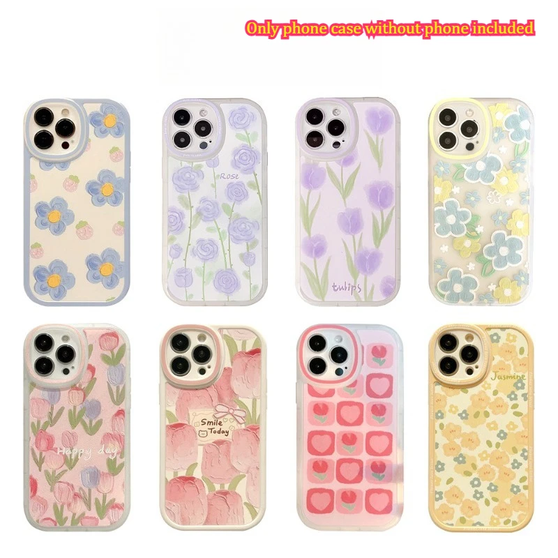 

Strawberry Flower17 Suitable for IPhone Pro Max for Apple 17 Phone Case Female Protective Cover Dustproof Phone Case
