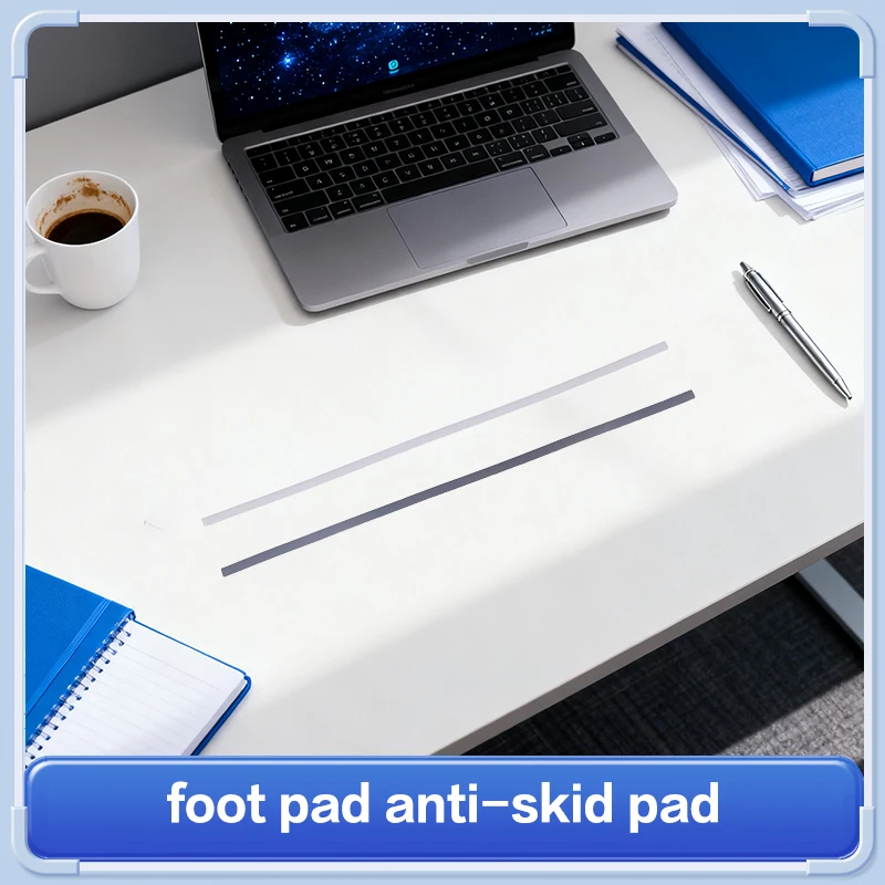 1Pc Rubber Strip Laptop Bottom Shell Cover Foot Pad For  ENVY X360 15-DR Non-Slip Bumper Feet Strip