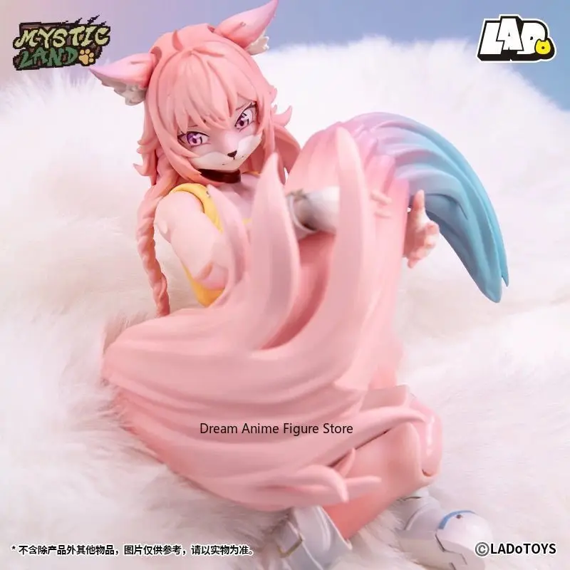 

In stock LADOTOYS 1/12 Magic Continent Candy Land Style Fox Girl Liya Pink Limited Edition Complete Set 6 Inch Action Toy