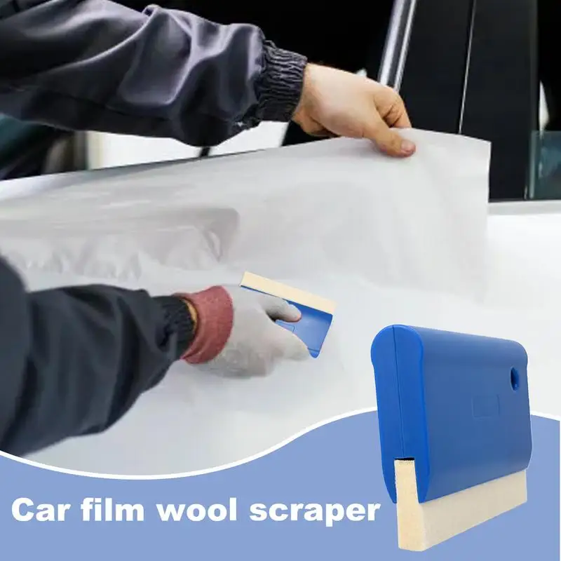 

Wrapping Squeegee Suede Felt Edge Scraper For Carbon Fiber Film Install Car Sticker Removal Window Tint Cleaning Tint Squeeze