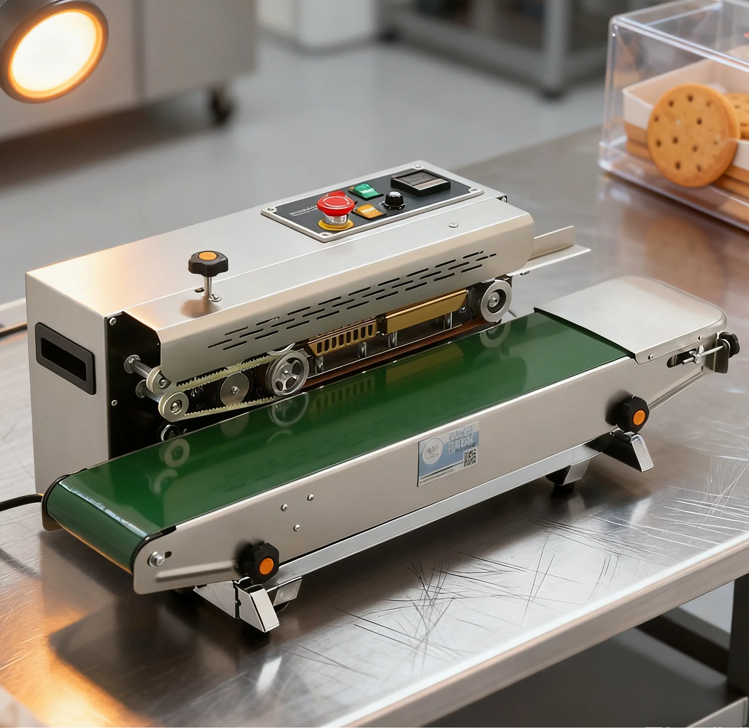 Automatic Electric Bag Sealing Machine Food Plastic Packag Sealer Heavy Duty Packag Sealing Machine 220V Continuous Heat Sealer