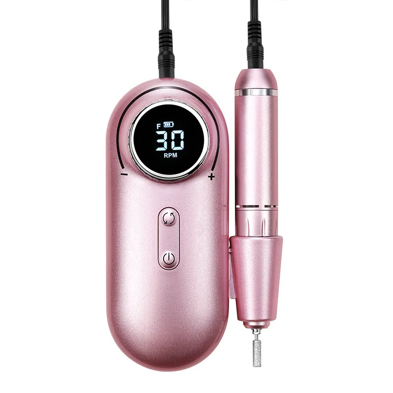 30000RPM Cordless Nail Drill 301 Professional Electric Manicure Machine Portable Acrylic Gel Remover File Tool