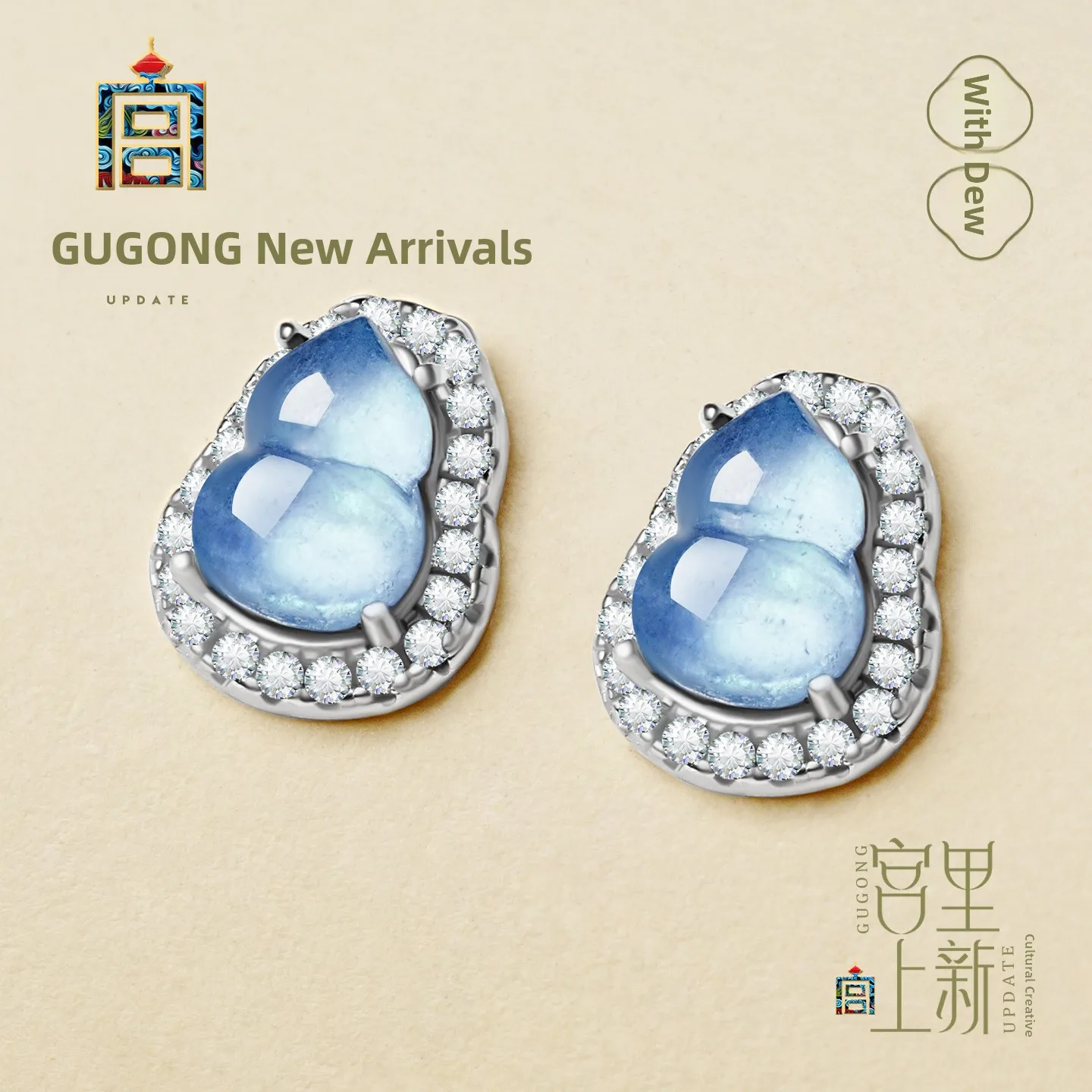 nouvelles-boucles-d'oreilles-en-argent-bleu-marine-en-forme-de-gourde-bijoux-de-mode-pour-femmes-cadeau-d'anniversaire-pour-maman-manchettes-d'oreille-artisanales