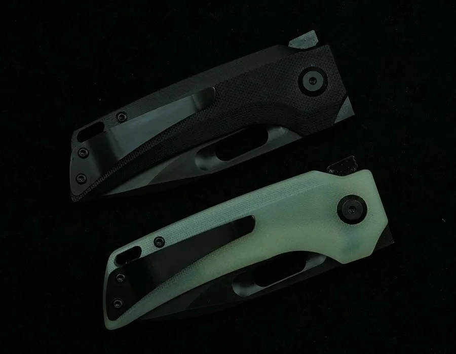 LEMIFSHE 다기능 포켓 EDC 도구, 접이식 나이프 D2/K110 블레이드, G10 핸들, 야외 캠핑 사냥 생존 주방, L223