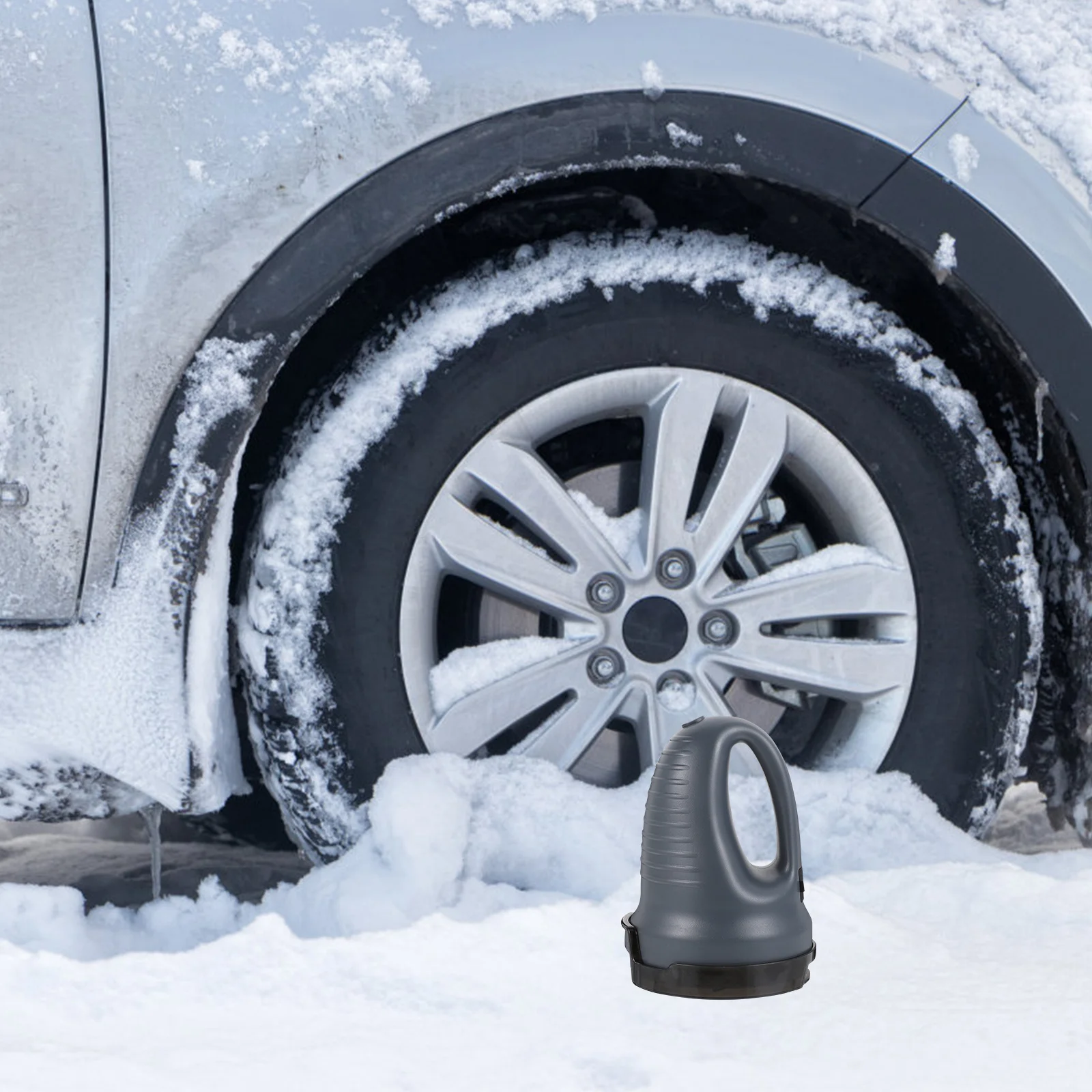 

1Set Electronic Car Snow Removal Tool USB Charging Ice Scraper Compact Arc Handle Durable ABS Winter Frost Remover