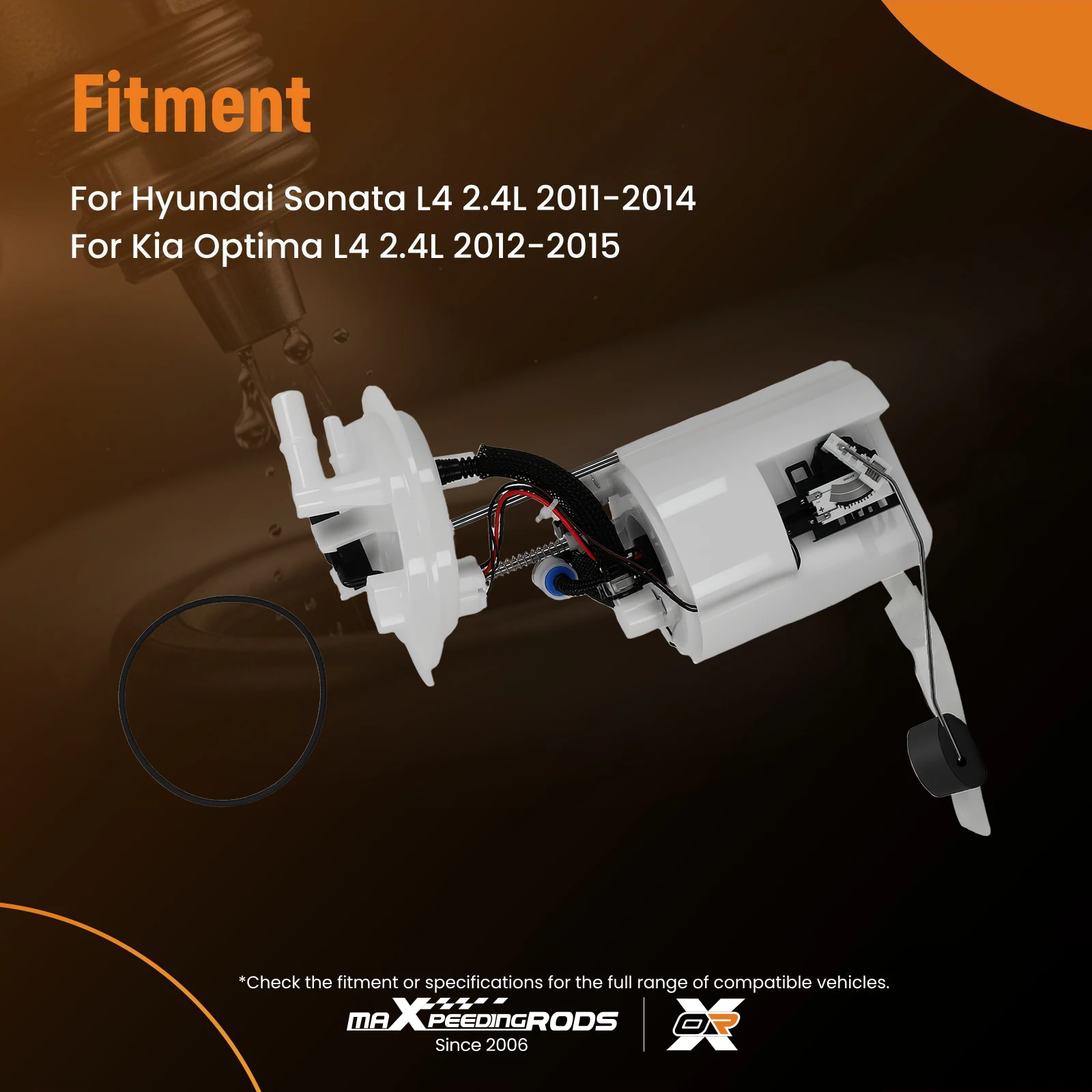 

Fuel Pump Module Assembly for Hyundai Sonata L4 2.4L 11-14 311103Q699 P76756M