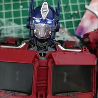 Sansky Optimus OP Prime Headlight Group  3A Magnetron Light Can Be Used On Deformation Toys  As MPP10 Yumo Road YOLOPARK Rumored