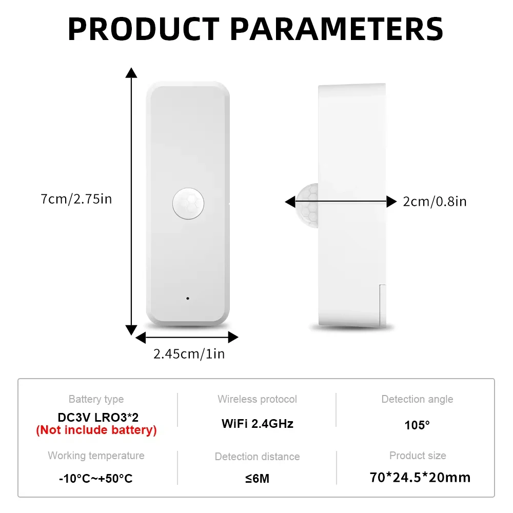 Рисунок 6 - Tuya WIFI PIR детектор движения