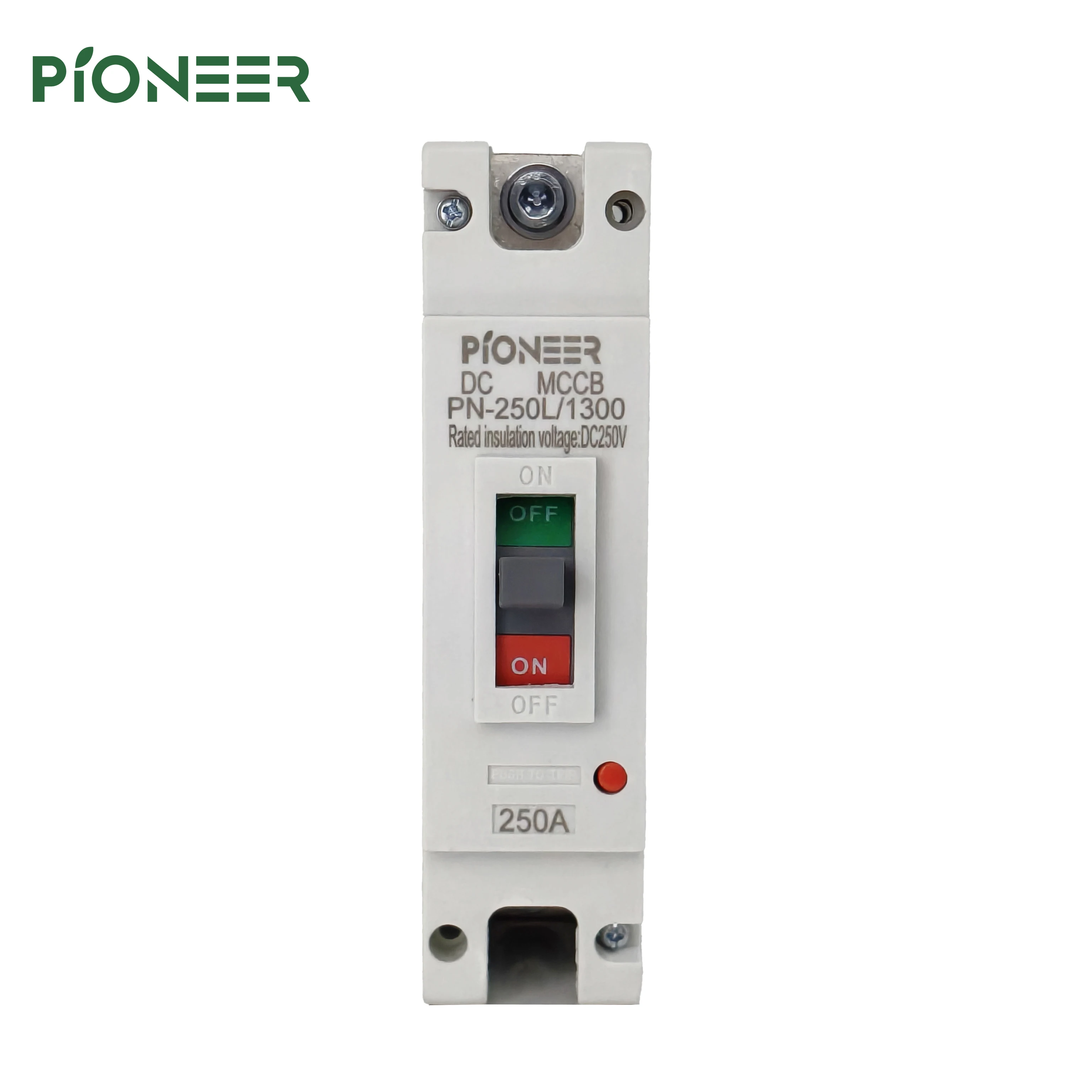 Bild 5: DC Solar Power PV System MCCB 1P 250A Formgehäuse Leistungsschalter 250V 20kA CE 50/60Hz