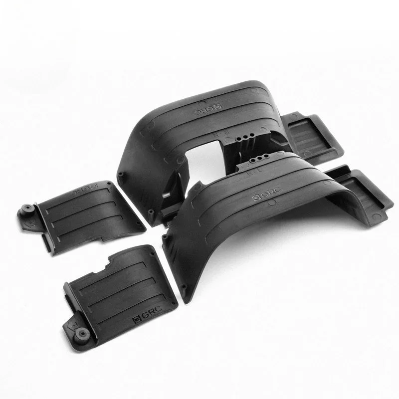 Before/rear Fender Tire Cover Lining Modification for 1/10 RC Crawler Car Trxs TRX4 Defender AXIAL SCX10 II 90046 Parts
